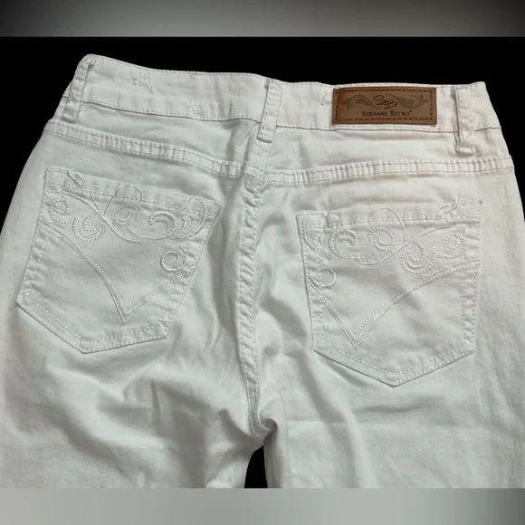 SUZANNE BETRO EMBROIDERED SKINNY JEANS - Picture 3 of 3